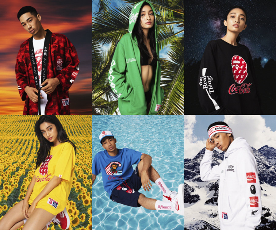 BAPE®,COCA-COLA®  完整型录曝光！BAPE® × COCA-COLA® 联名后天发售！