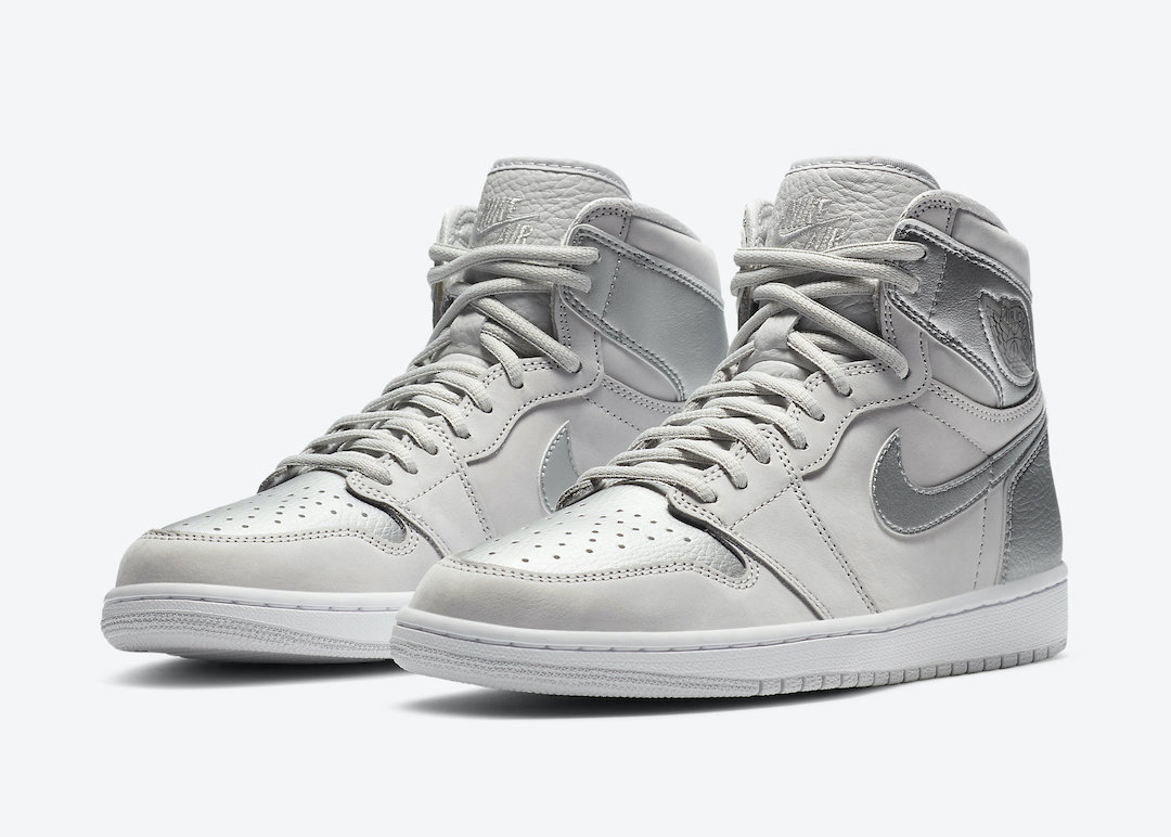 Air Jordan 1,AJ1,WMNS,Silver T  黑银脚趾 AJ1 实物泄露！发售日期也随之曝光！