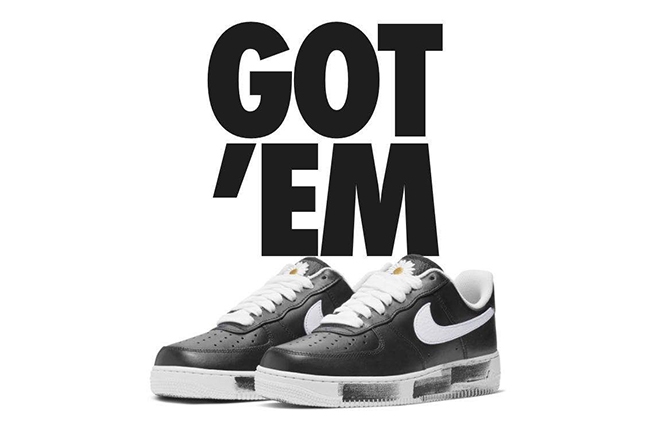 PEACEMINUSONE,Air Force 1,AF1,  配色反转！「权志龙 2.0」Air Force 1 上脚来了！9 月发售
