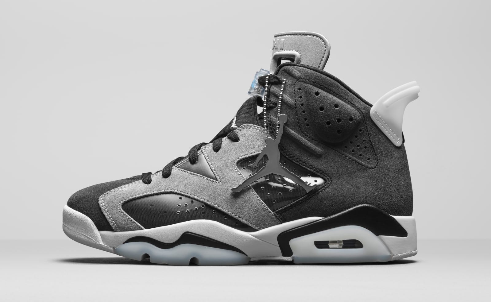 Air Jordan 6,WMNS,CK6635-001,发  简洁黑白灰！全新配色 Air Jordan 6 即将发售！