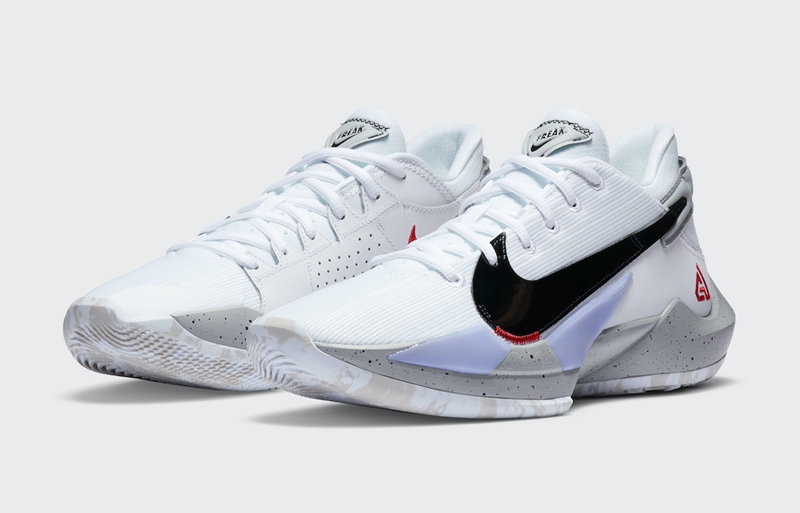 Nike,Zoom Freak 2,White Cement  字母哥率先上脚！白水泥 Zoom Freak 2 即将发售！