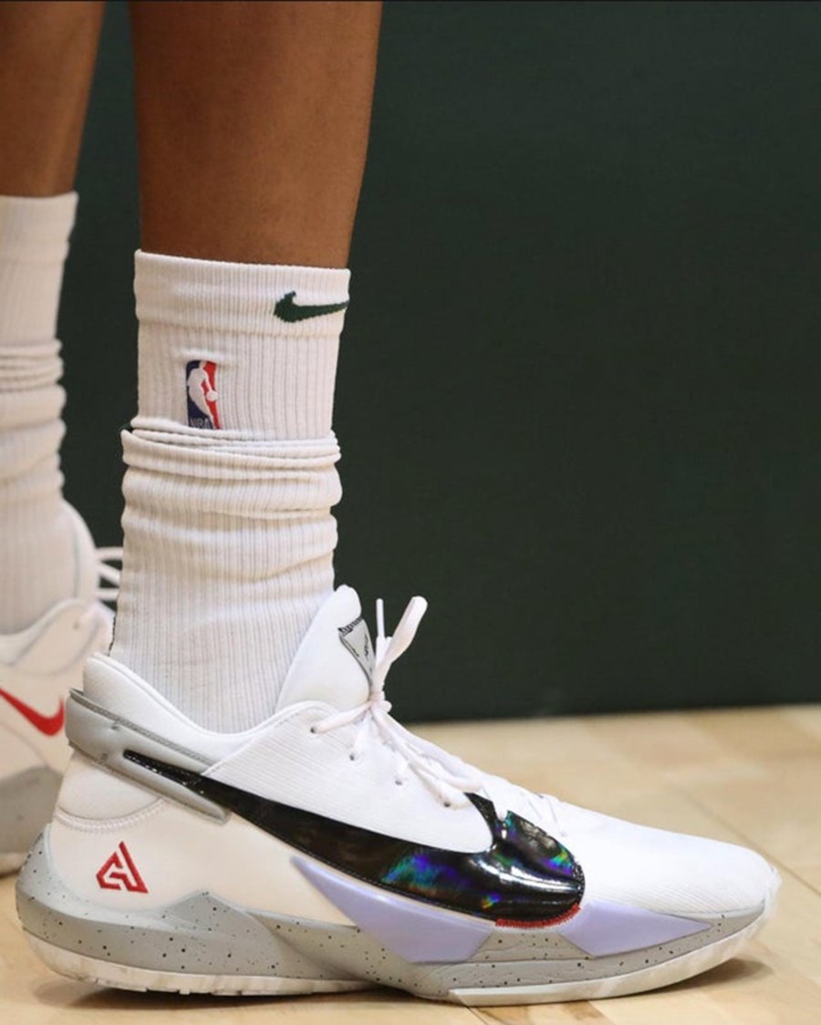 Nike,Zoom Freak 2,White Cement  字母哥率先上脚！白水泥 Zoom Freak 2 即将发售！