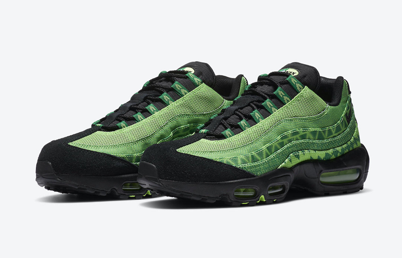 Air Max 95,CW2360-300,Nike,Air  致敬尼日利亚国家队！Nike 两款 Naijia 配色新品曝光！