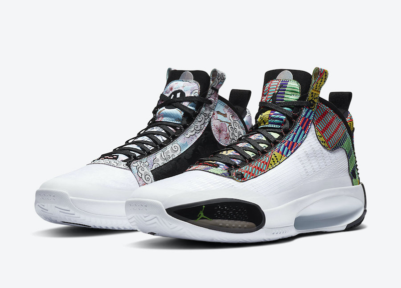 AJ,AJ34八村塁,DA1900-900  特殊鞋盒设计！八村塁最美 Air Jordan 34 PE 下周发售！