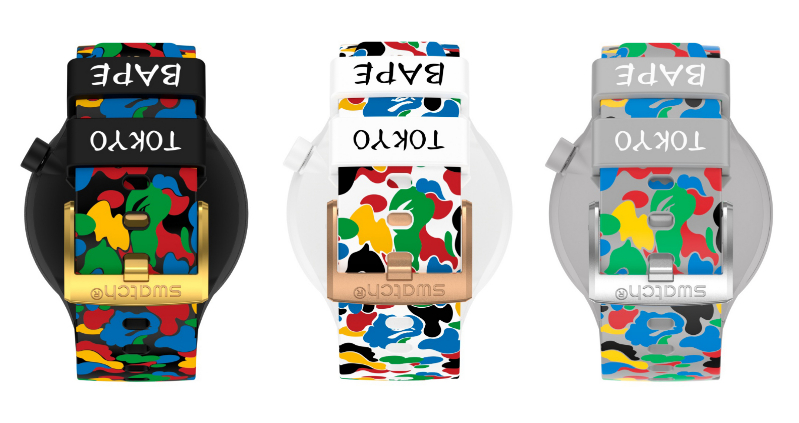 A BATHING APE®,SWATCH,BAPE®  入手信息看仔细！潮人必抢的 BAPE® x SWATCH 明日发售！