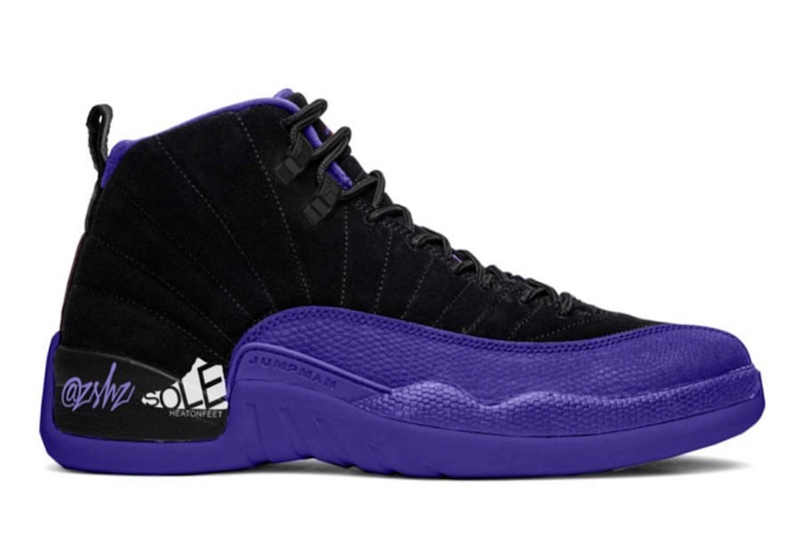 AJ,AJ12,Air Jordan 12,Dark Con  「暗黑康扣」AJ12 曝光！但小编更愿称它为湖人配色！