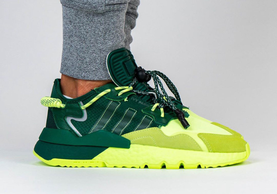 Ivy Park,adidas,Nite Jogger,S2  天后碧昂丝联名 adidas 又出新品！骚气荧光绿你打几分？
