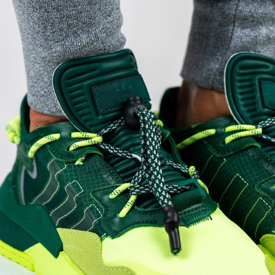 Ivy Park,adidas,Nite Jogger,S2  天后碧昂丝联名 adidas 又出新品！骚气荧光绿你打几分？