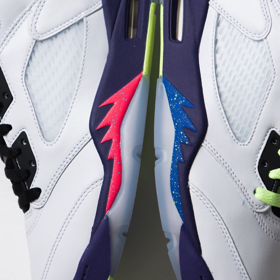 AJ5,Air Jordan 5,DB3335-100,发售  「新鲜王子 2.0」AJ5 最新美图来了！全家族尺码周六发售！