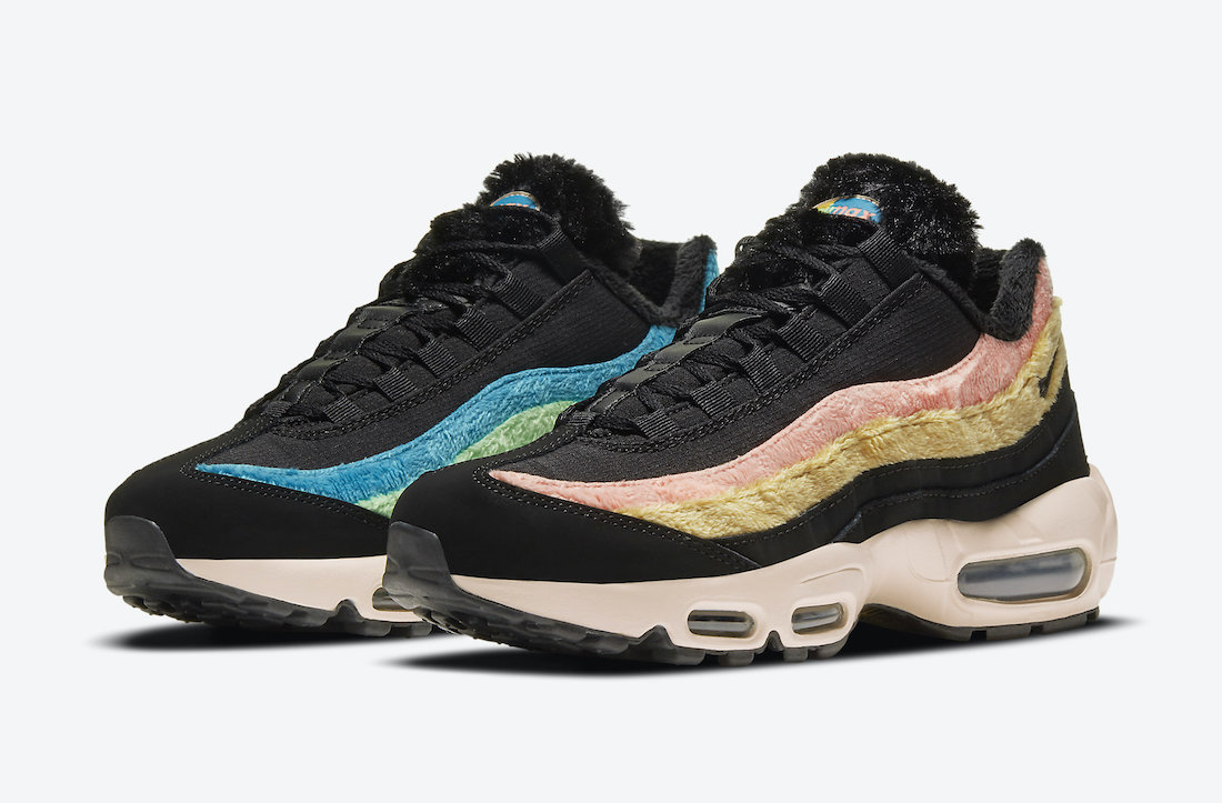 Nike,Air Max 95,DB9577-001,发售  再现可爱「小熊主题」！新配色 Air Max 95 即将发售！