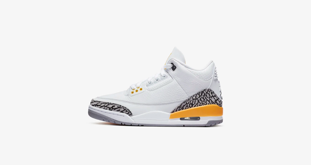 Air Jordan 3,AJ3,发售,CK9246-108  高于原价不少！湖人 AJ3 本周五终于要来了！只可惜...