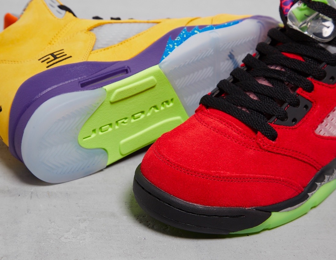 AJ5,Air Jordan 5,CZ5725-700,发售  男生女生都能买！八合一的 What The AJ5 十一月发售！