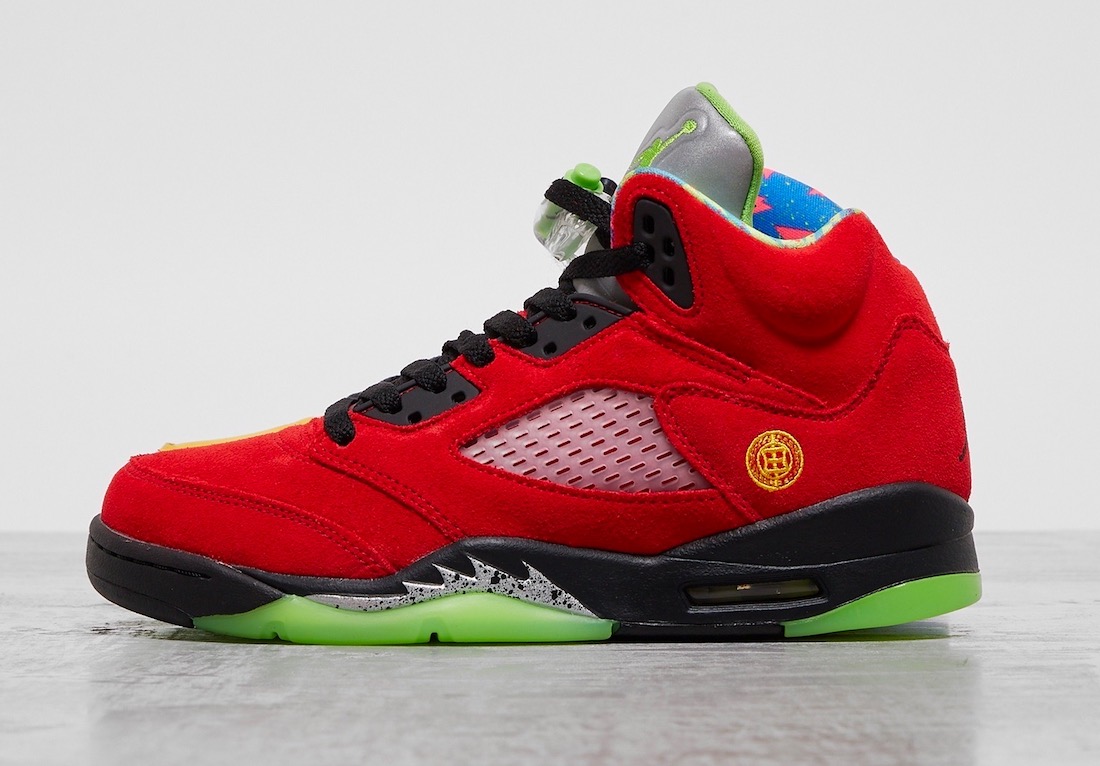AJ5,Air Jordan 5,CZ5725-700,发售  男生女生都能买！八合一的 What The AJ5 十一月发售！