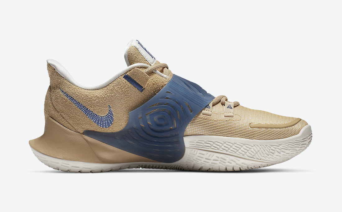 Nike,Kyrie Low 3,发售,DA6807-200  卡其主色调！超良心的 Kyrie Low 3 也有刺子绣配色