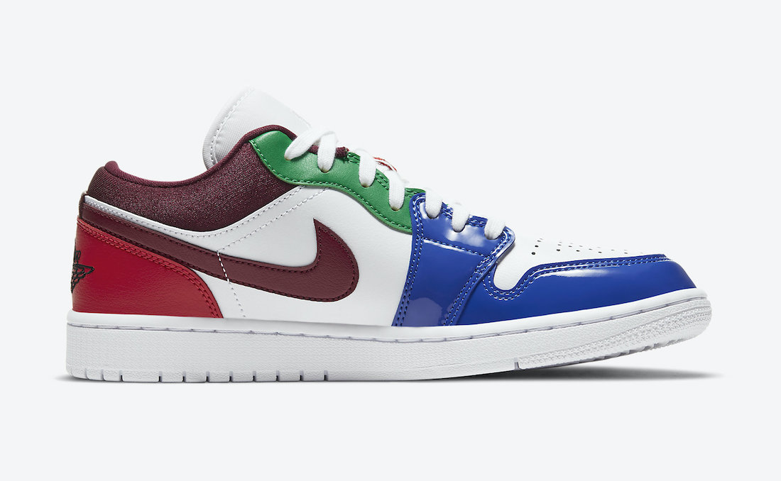 AJ1,Air Jordan 1 Low,DB5455-10  糖果漆皮！全新 Air Jordan 1 Low 发售日期曝光！
