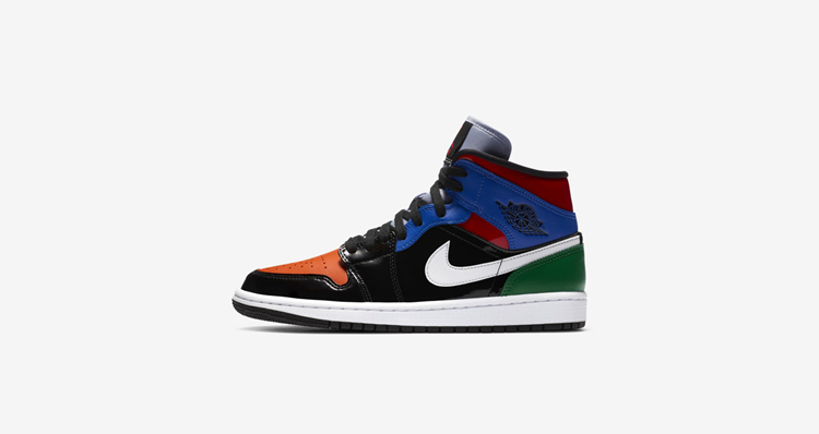 Air Jordan 1,Mid,WMNS,AJ1  多颜色拼接打造！全新配色 Air Joradn 1 Mid 明天登场！