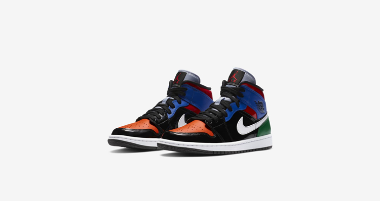 Air Jordan 1,Mid,WMNS,AJ1  多颜色拼接打造！全新配色 Air Joradn 1 Mid 明天登场！