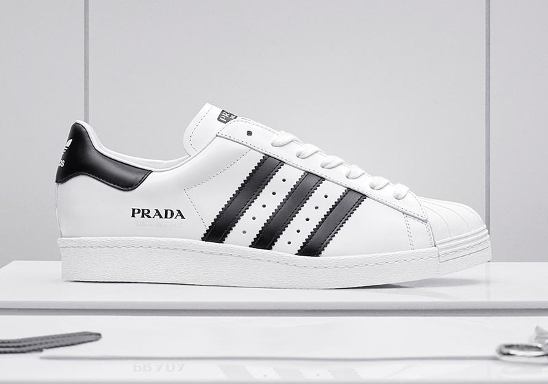 Prada,adidas,Superstar,FW6679,  阿迪 APP 上架预告！定价三千多的 PRADA 联名下周限量发售！