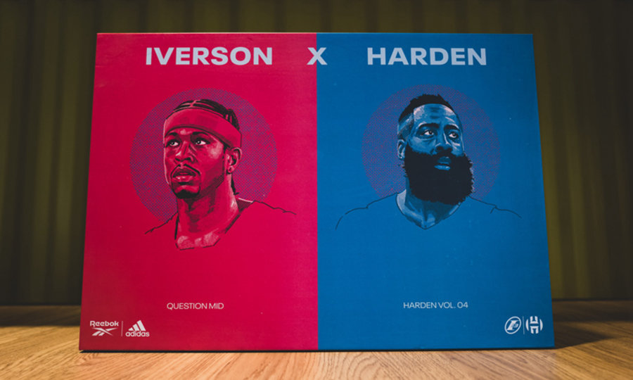 Reebok,adidas,Harden Vol.4,Que  380 套的超限量联名！两款哈登 x 艾佛森战靴下周三登场！