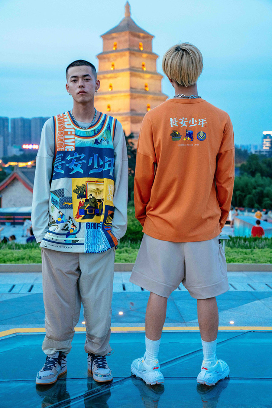 李宁,反伍,BADFIVE,西安,长安少年  李宁 BADFIVE 城市限定又来了！「长安少年」型录率先曝光！