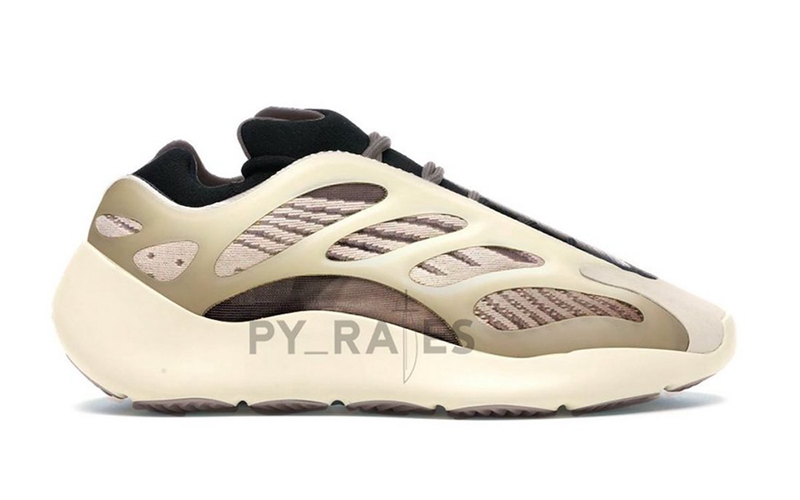 adidas,Yeezy,700 V3,Eremiel  珍珠奶茶变咖啡？Yeezy 700 V3 新配色又有效果图曝光，但是...