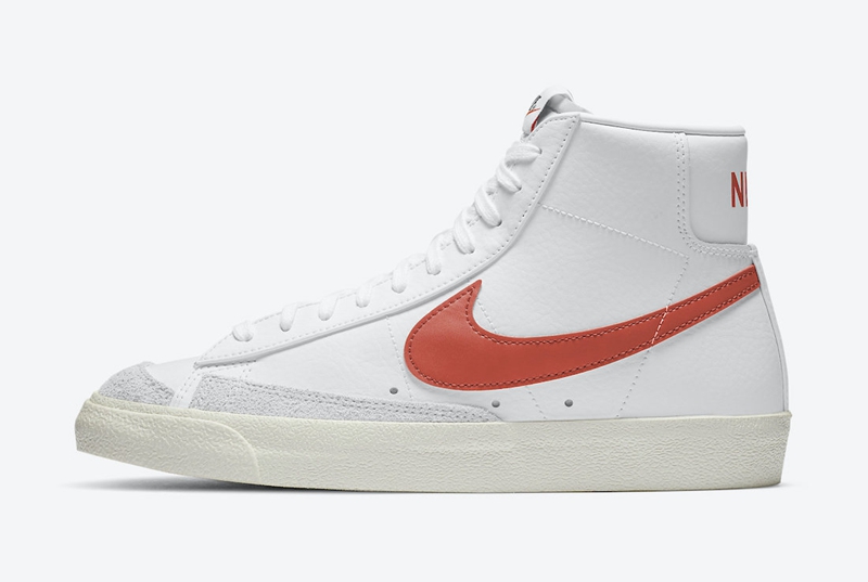 Nike,Blazer Mid,Vintage,BQ6806  复古白橙配色！全新 Nike Blazer Mid 即将发售！