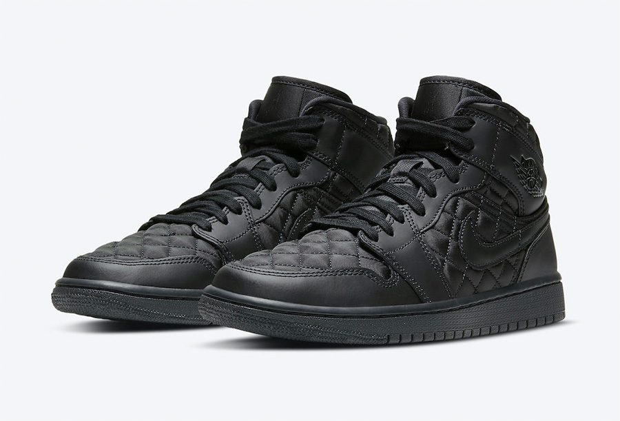 DB6078-001,DB6078-100,AJ1,Air AJ1 菱形车线鞋面！这两双 Air Jordan 1 Mid 有内味了！
