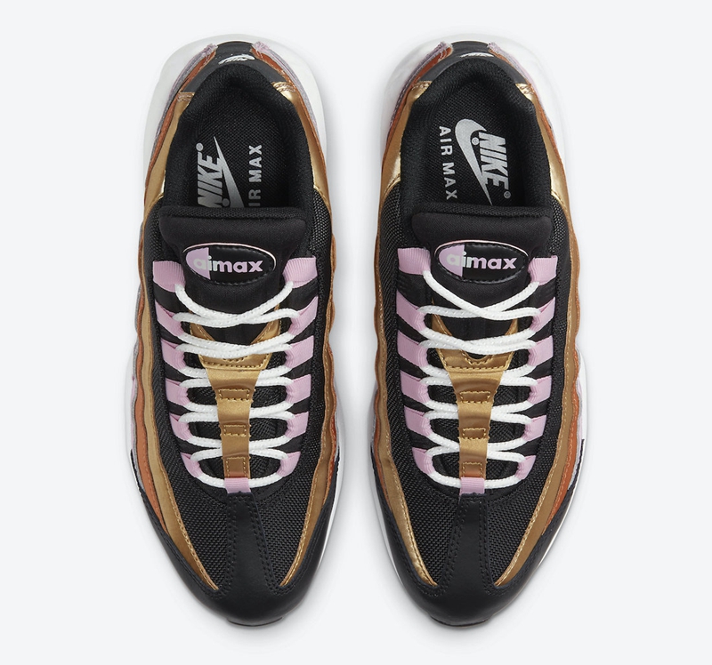 Nike,Air Max 95,WMNS,CU8080-80  多色拼接鞋面！全新 Nike Air Max 95 官图释出！