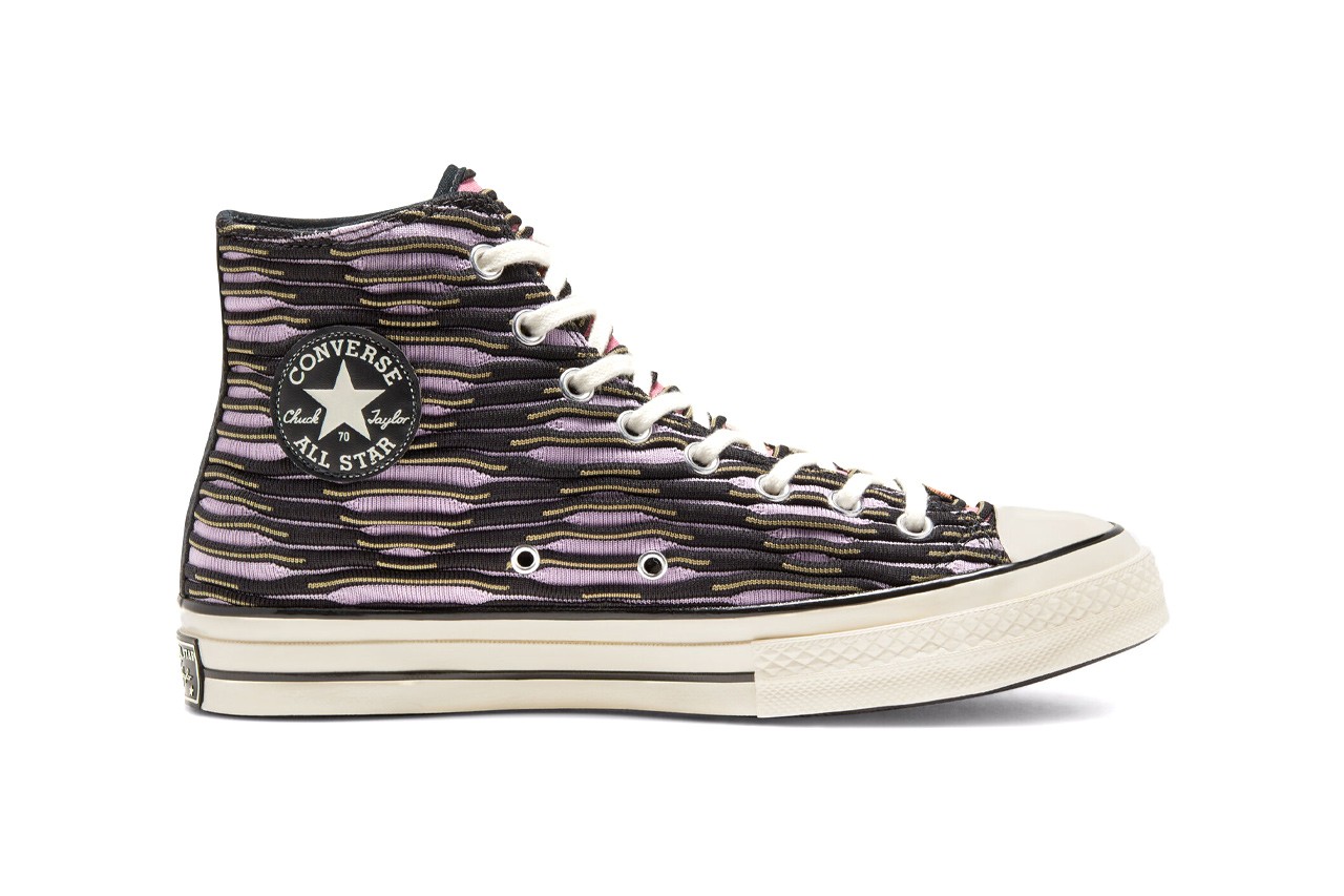 Converse,Vibrant Knit,Chuck 70  迷幻蒸汽波气质！独特 Converse Vibrant Knit Chuck 70 现已发售！