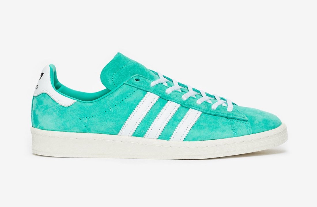 adidas Campus 80s,FV8495,发售  浓郁南海岸氛围！薄荷绿 adidas Campus 80s 现已发售！