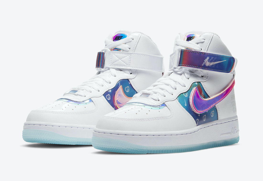 Air Force 1 Hi,Nike,发售  炫彩闪卡 + 换勾！电竞主题 Air Force 1 Hi 官网发售！