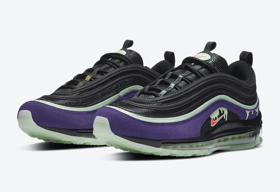 Nike,Air Max 97,Slime,DC1500-0  粘液效果超酷炫！万圣节 Air Max 97 即将发售！