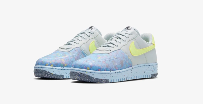Nike,Air Force 1,Crater  大面积回收材质打造！全新 Air Force 1 即将发售！