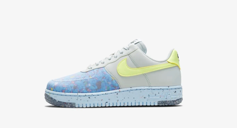 Nike,Air Force 1,Crater  大面积回收材质打造！全新 Air Force 1 即将发售！