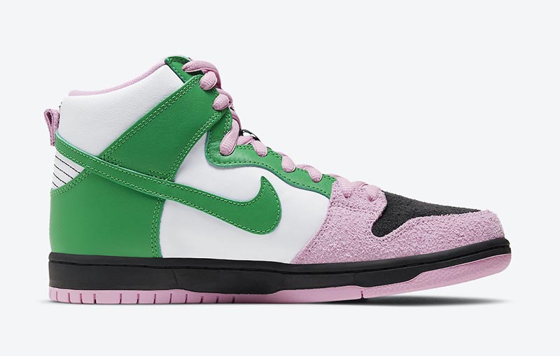 Nike,SB Dunk High,Invert Celti  还是 Nike 会玩！Dunk SB 新配色下周发售，这个细节看傻了！