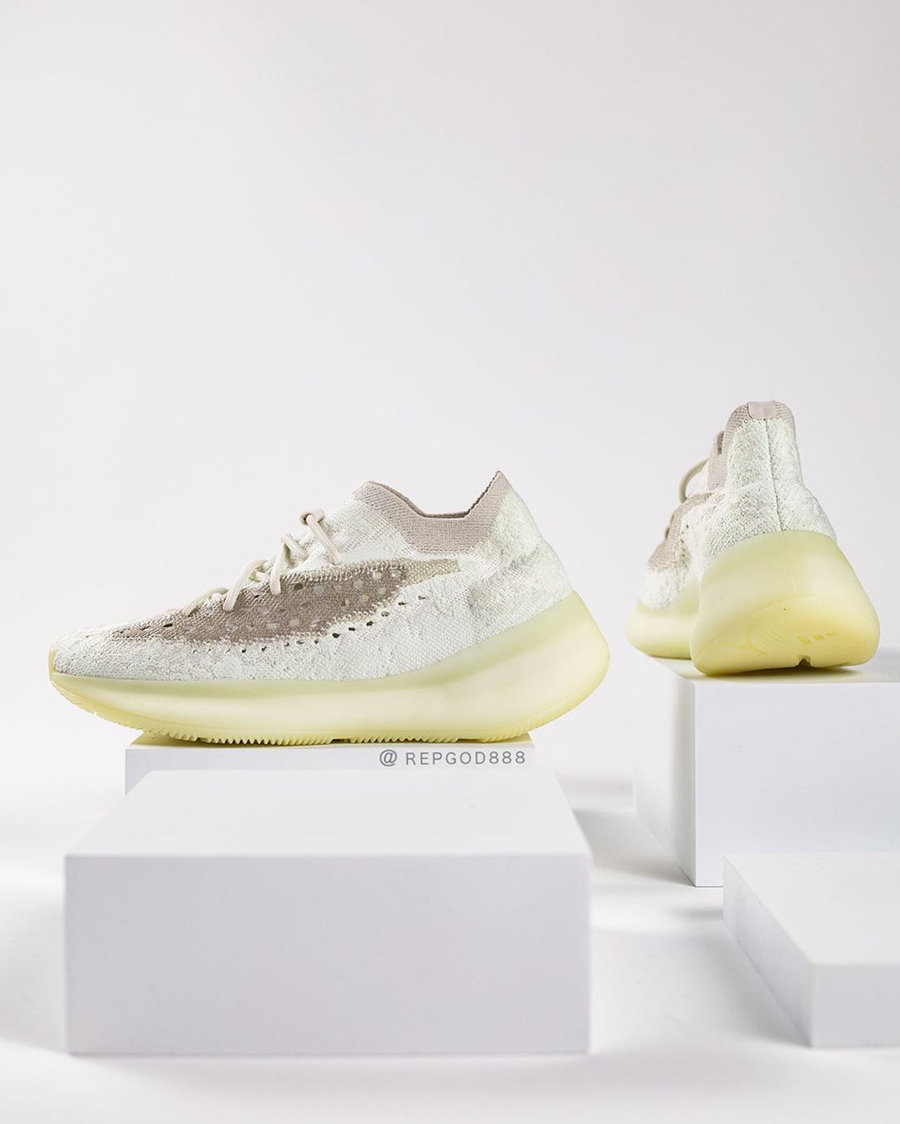 Yeezy 380,adidas  年底发售！白夜光 Yeezy 380 实物效果太炫了！