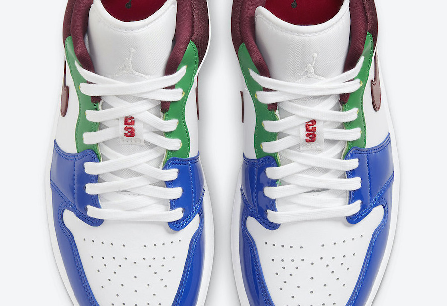 AJ1,Air Jordan 1 Low,DB5455-10  糖果漆皮！全新 Air Jordan 1 Low 发售日期曝光！