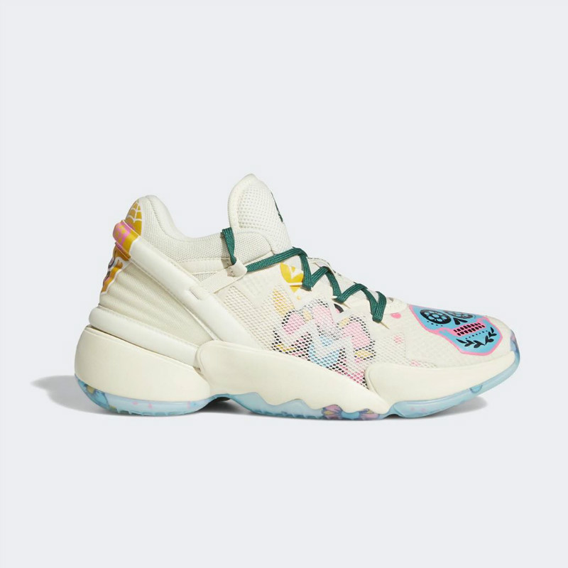 adidas,D.O.N. ISSUE #2,亡灵节,Day  卡通骷髅、花卉！adidas 米切尔「亡灵节」太酷了！