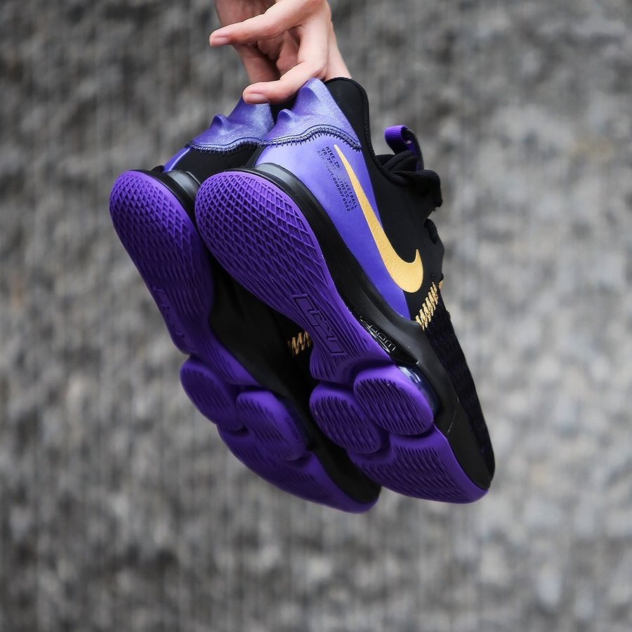 LeBron Witness 5,Nike,CQ9381-0  华丽湖人装扮！LeBron Witness 5 新配色即将发售