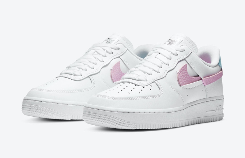 Nike,Air Force 1,LXX,DC1164-10  解构撞色小白鞋！全新 Nike Air Force 1 释出官图！