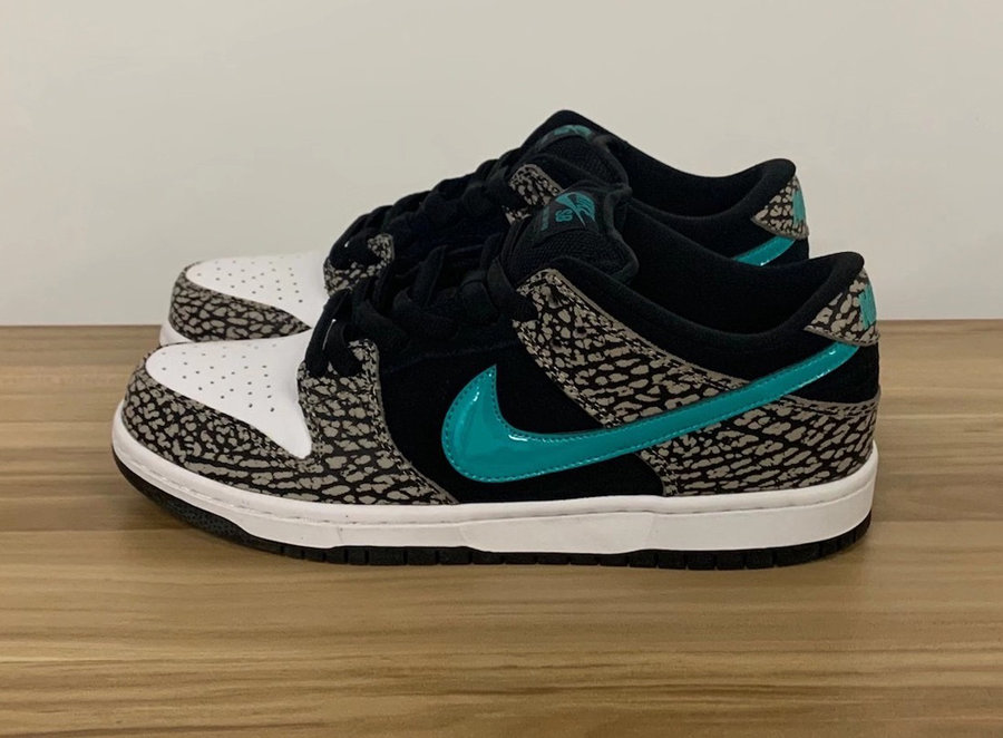 Dunk SB,Nike,发售  下月重磅 Dunk 新品！大象纹 Dunk SB 最新实物释出