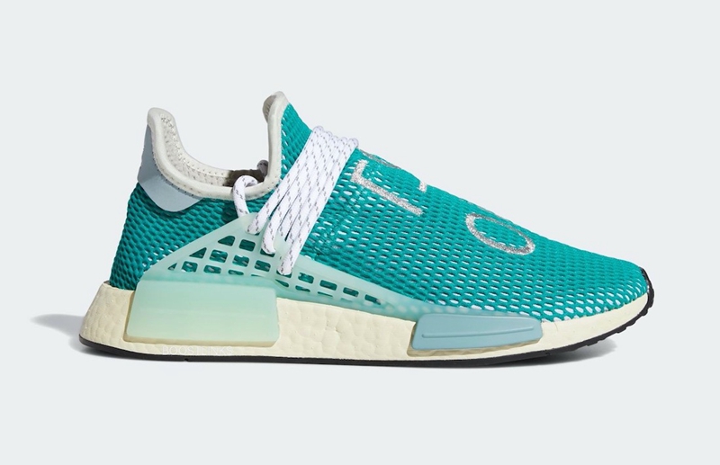adidas,Pharrell,NMD Hu,Dash Gr  吸睛湖水绿装扮！全新配色 NMD Hu 即将发售！