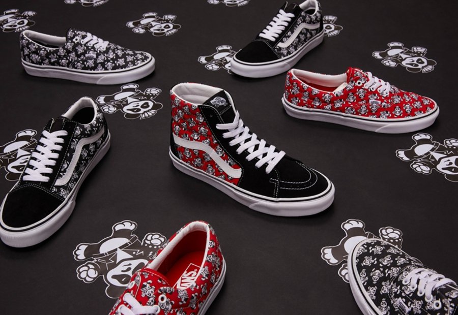 Vans,SK8-Hi,Era,Old Skool,VN0A  朋克熊猫系列！Vans 全新主题看着就很可爱！