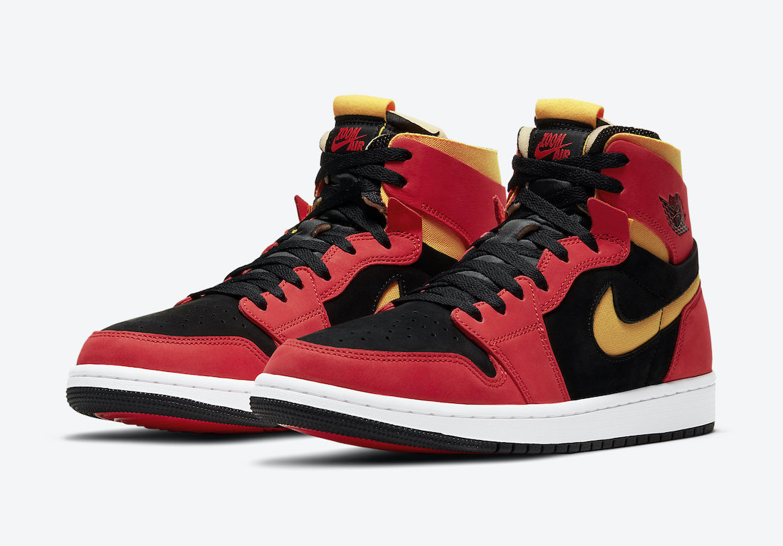 Air Jordan 1,AJ1,发售,CT0979-001  钢铁侠、小丑配色都有！三双 Air Jordan 1 Zoom 扎堆亮相