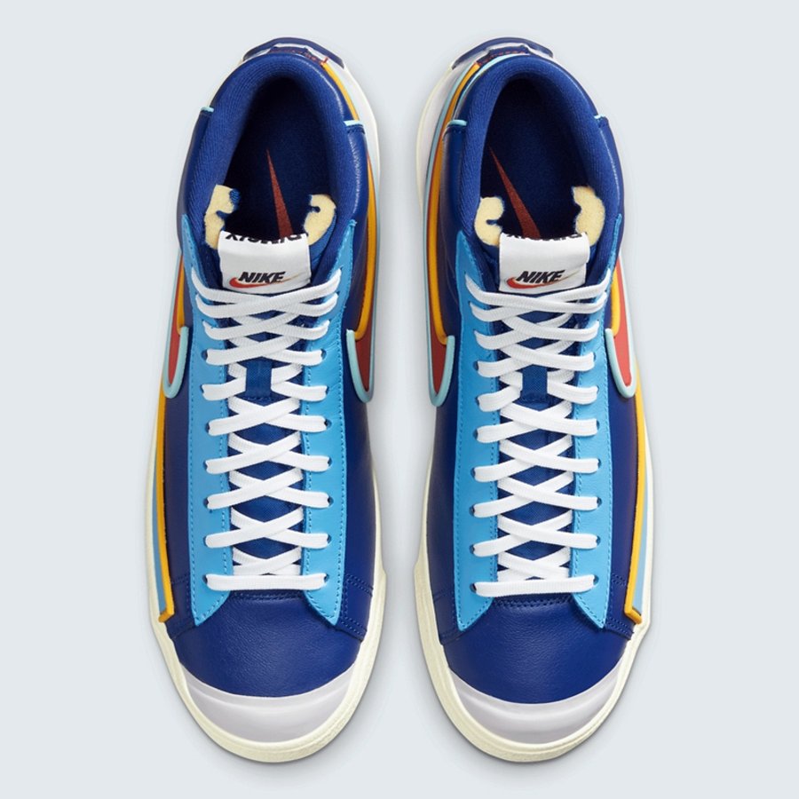 Nike,Blazer Mid '77,D/MS/X,DA7  三色叠加 Swoosh Logo！全新 Blazer Mid '77官图释出！