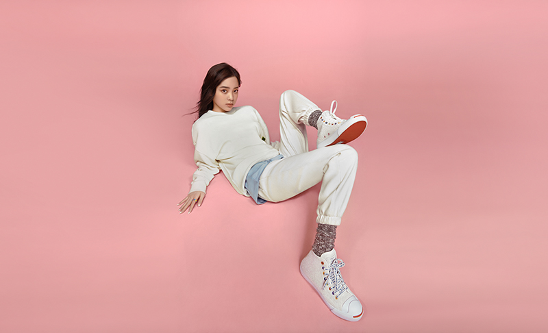 NANA,欧阳娜娜,Converse,Jack Purcel  欧阳娜娜 x Converse 首款联名鞋即将发售！特殊礼盒曝光！