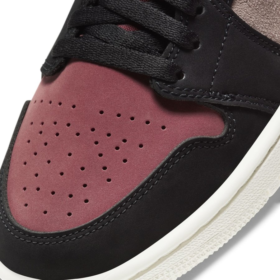 AJ1,Air Jordan 1 Mid  秋冬暖色系！全新 Air Jordan 1 Mid 首次曝光！