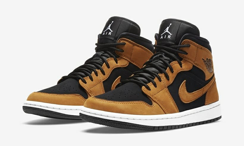 Air Jordan 1 Mid SE,AJ,AJ1 Mid  秋冬必备！小麦配色 Air Jordan 1 Mid 官图释出！