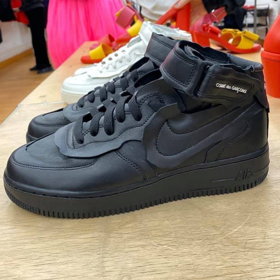 Comme des Garçons,Nike,Air For  本月最惊喜联名！全新 CDG x Nike AF1 两款配色月底发售！