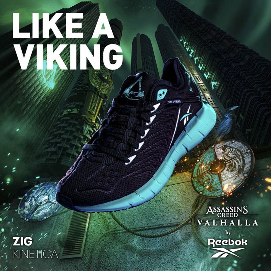 Reebok,Ubisoft,Zig Kinetica,Cl  游戏元素融入经典鞋款！Reebok 携手育碧推出全新联名鞋款！